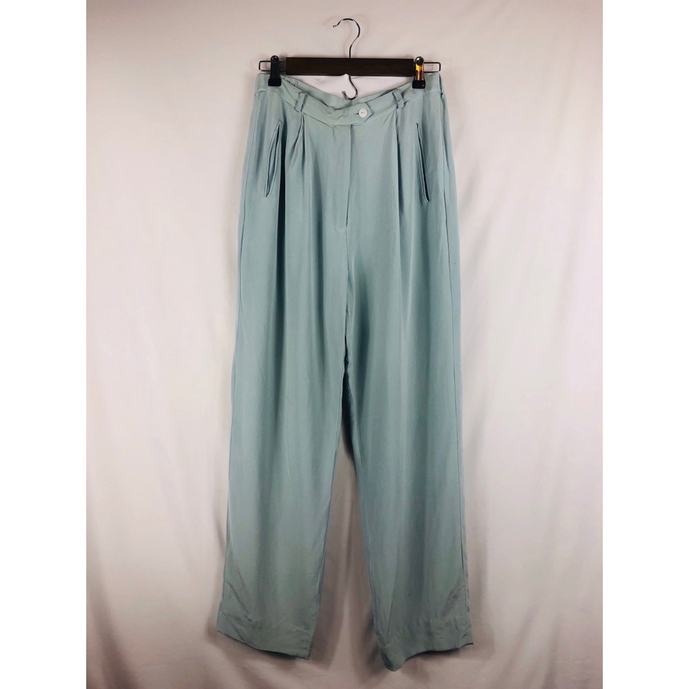 High Rise Baby Blue Vintage Pant